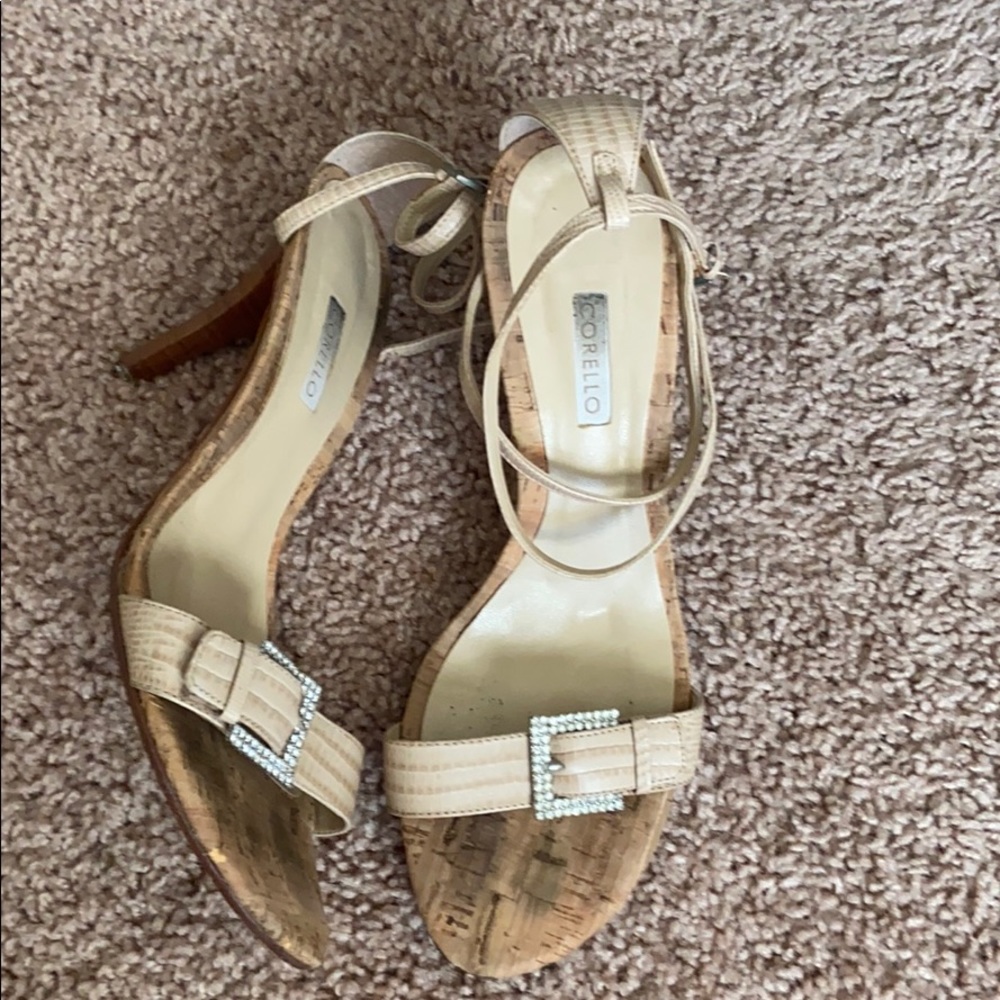 Nude Heels real leather